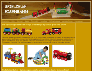 spielzeug-eisenbahn.com screenshot