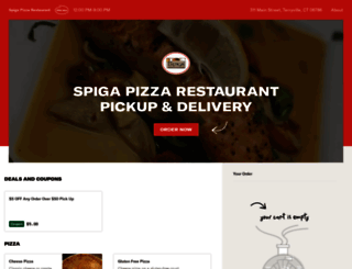 spigapizzarestaurant.com screenshot