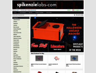 spikenzielabs.com screenshot