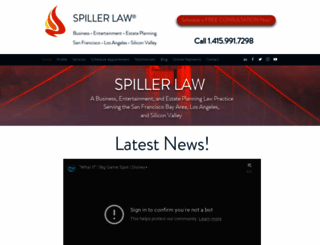 spillerlaw.com screenshot