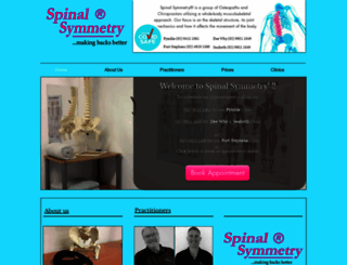 spinalsymmetry.com screenshot