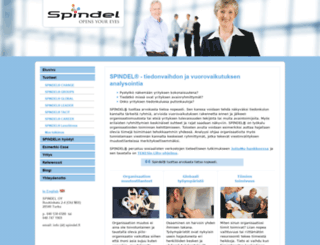 spindel.fi screenshot