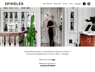 spindler-berlin.com screenshot