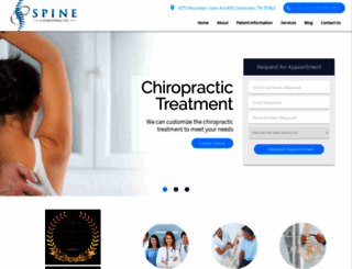 spine-chiropractic.com screenshot