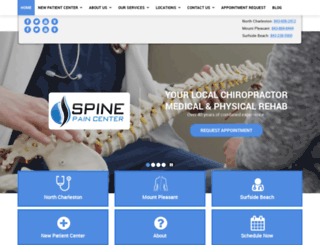 spine-paincenter.com screenshot