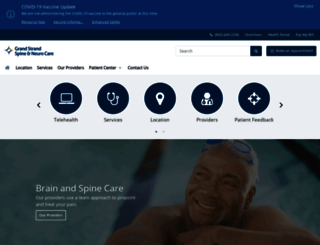 spineandneurocare.com screenshot