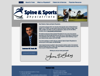 spineandsportsdocs.com screenshot