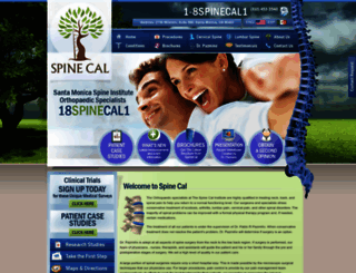 spinecal.com screenshot