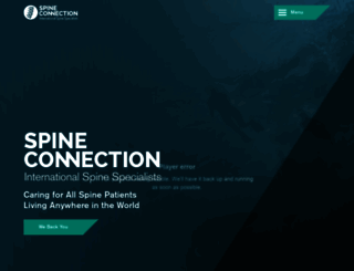 spineconnection.org screenshot