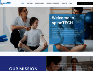 spinetech.com screenshot