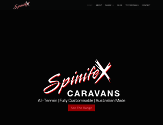 spinifexcaravans.com.au screenshot
