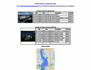 spinnakerbaymarina.com screenshot