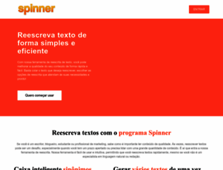 spinner.com.br screenshot