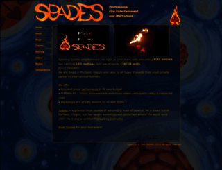 spinningspades.com screenshot