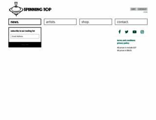 spinningtopmusic.com screenshot