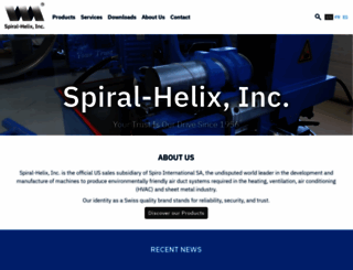 spiral-helix.com screenshot