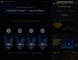 spiralabyss.org screenshot