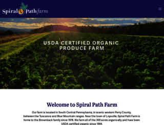 spiralpathfarm.com screenshot