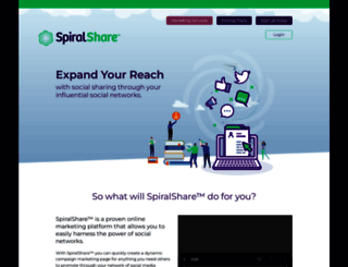 spiralshare.com screenshot
