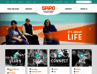 spire.org.au screenshot