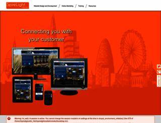spirelightmedia.com screenshot