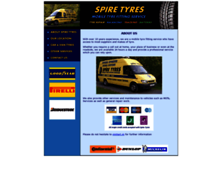 spiretyres.com screenshot