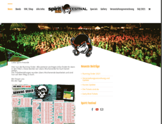 spirit-festival.com screenshot