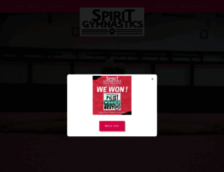 spiritgymnastics.com screenshot