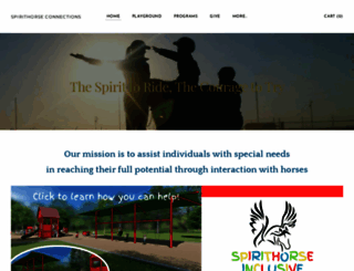 spirithorsekingsburg.org screenshot