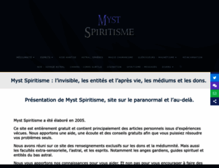 spiritisme.e-monsite.com screenshot