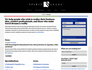 spiritlegal.com screenshot