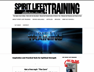 spiritlifetraining.com screenshot