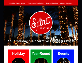 spiritlightingaz.com screenshot