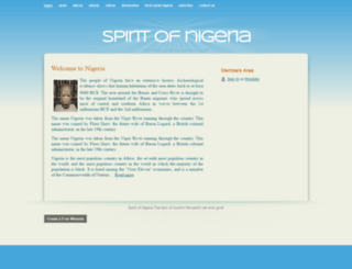 spiritofnigeria.webs.com screenshot