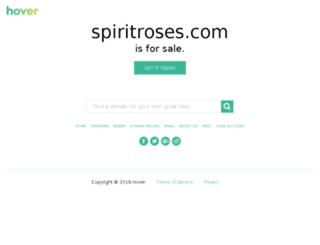 spiritroses.com screenshot