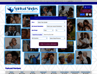 spiritsingles.com screenshot