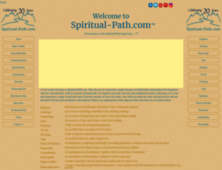 spiritual-path.com screenshot