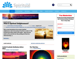 spiritual.com.au screenshot