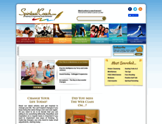 spiritualcoach.com screenshot