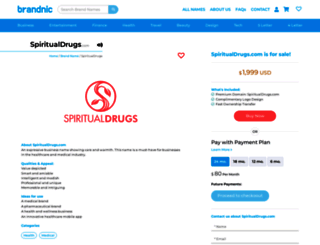 spiritualdrugs.com screenshot