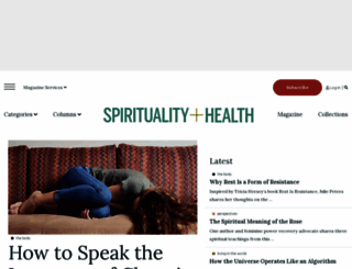 spiritualityhealth.com screenshot