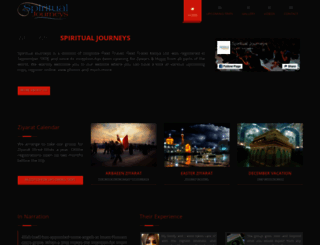 spiritualjourneys.co screenshot