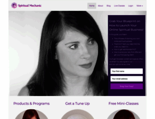 spiritualmechanic.com screenshot