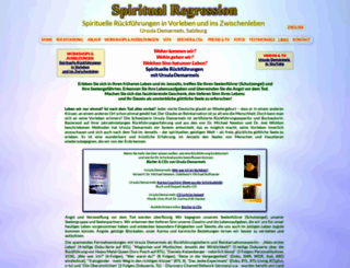 spiritualregression.de screenshot