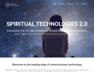 spiritualtechnologiessummit.com screenshot