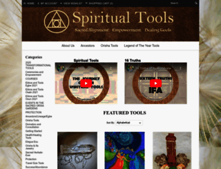 spiritualtools.org screenshot