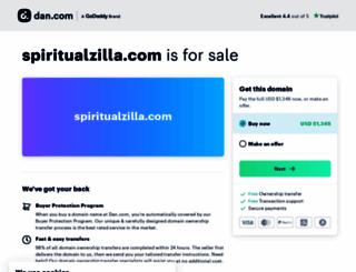 spiritualzilla.com screenshot