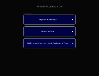 spiritvalleyal.com screenshot