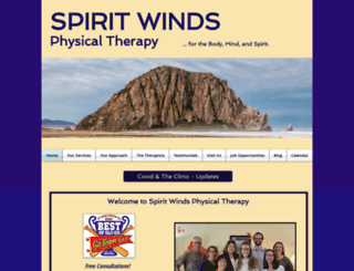 spiritwindstherapy.com screenshot