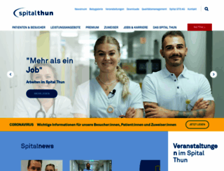 spitalstsag.ch screenshot